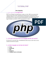 Tutorial PHP