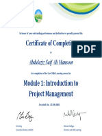 شهادة ادارة مشاريع PDF