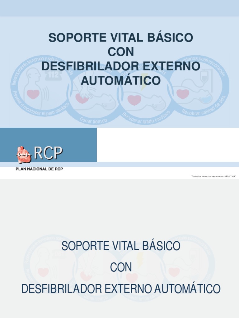 SVB y DEA 2016 | PDF | Reanimación cardiopulmonar | Habilidades de ...