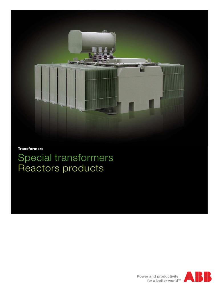 Special Transformers ABB PDF | PDF | Transformer | Electric Power ...