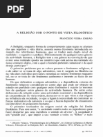 Religiao Sob o Pv Filosofico