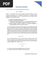 MACROECONOMÍA ejercicios pep
