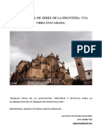 La Catedral de Jerez de La Frontera. Una Obra Inacabada