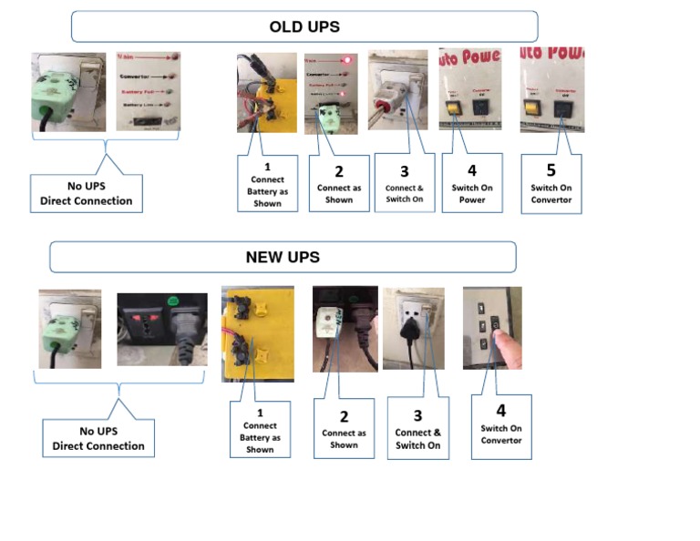 UPS Connection Guide and Setup | PDF