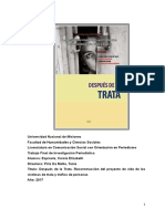 Espínola, Carola - Marco Teórico Tesis "La Reconstrucción Del Proyecto de Vida de Las Víctimas de Trata y Tráfico de Personas".