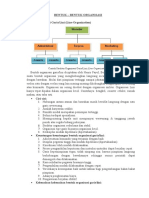 Bentuk Organisasi