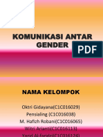 Komunikasi Antar Gender (Kelompok 3) - 1