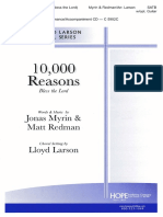 10 000 Reasons SATB