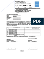 Surat Pernyataan Progress DAK