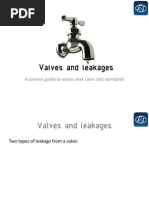 Valves and Leakages