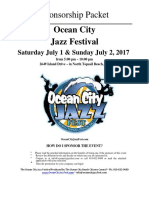 Ocean City Jazz Fest Sponsorship Packages