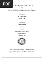 Alternative Dispute Resolution Project