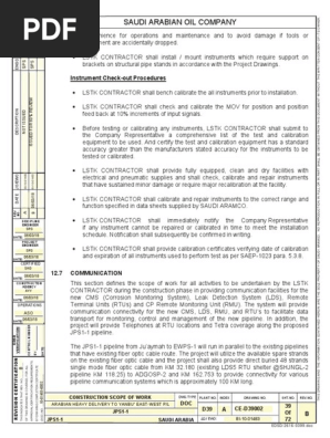 Communication Scope of Work BI-10-01483-0002