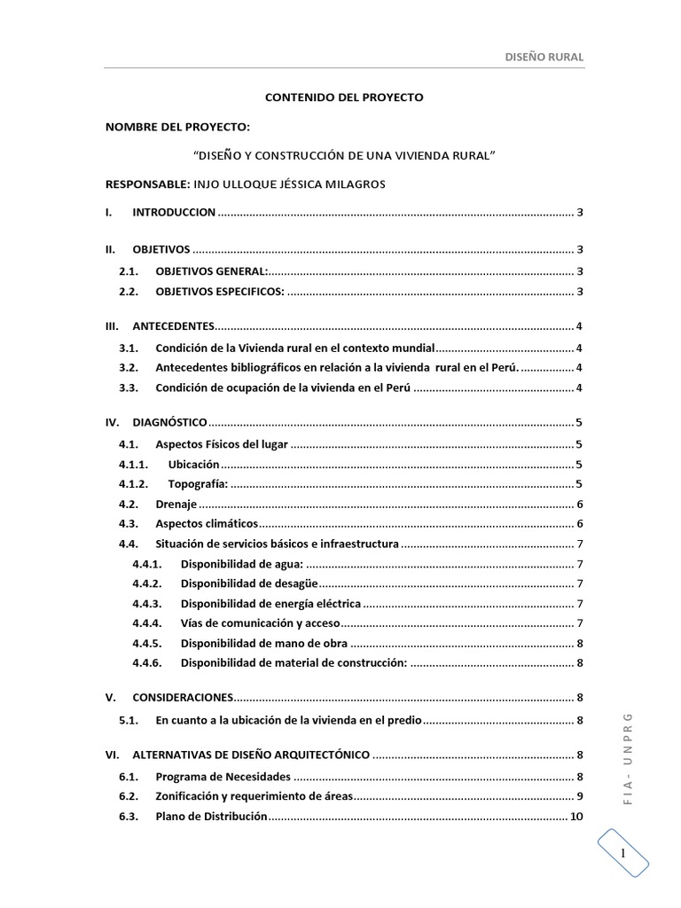 Diseño y Construcción de Vivienda Rural | PDF | Fundación (Ingeniería ...