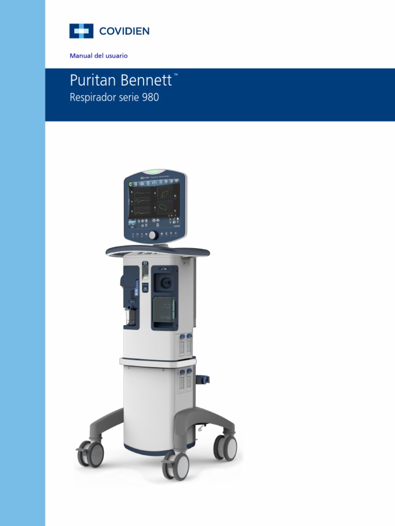 Puritan 980 User Manual (Spanish) PDF Neumología Respiración