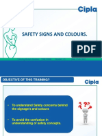 Safety Signs and Colours Training Module