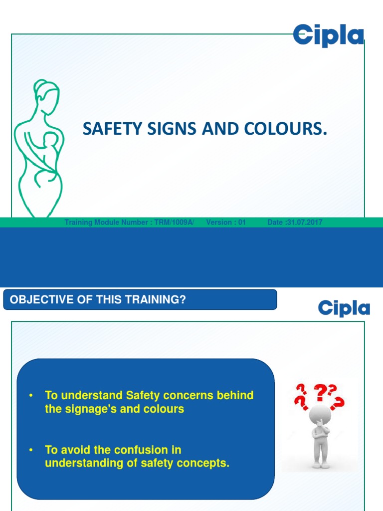 Understanding Safety Sign Colors | PDF | Shape | Safety