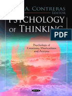 (Psychology of Emotions, Motivations and Actions) David A. Contreras-Psychology of Thinking (Psychology of Emotions, Motivations and Actions) - Nova Science Pub Inc (2010)