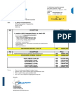 AWS for Oracle EBS Services Quotation