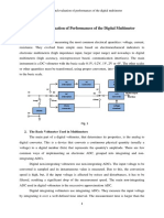 Study and Evaluation of Performances of The Digital Multimeter