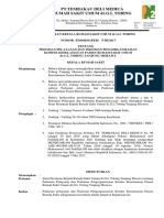 Surat Edaran No 864Th 2017 Revisi SE No 861 TTG Pesyaratan Mutlak Kelulusan Akreditasi Rumah Sakit