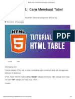 Belajar HTML_ Cara Membuat Tabel (Table)
