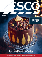Festive Food to Order 2018 Product Brochure