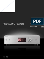 High-Resolution Audio HDD Player SONY