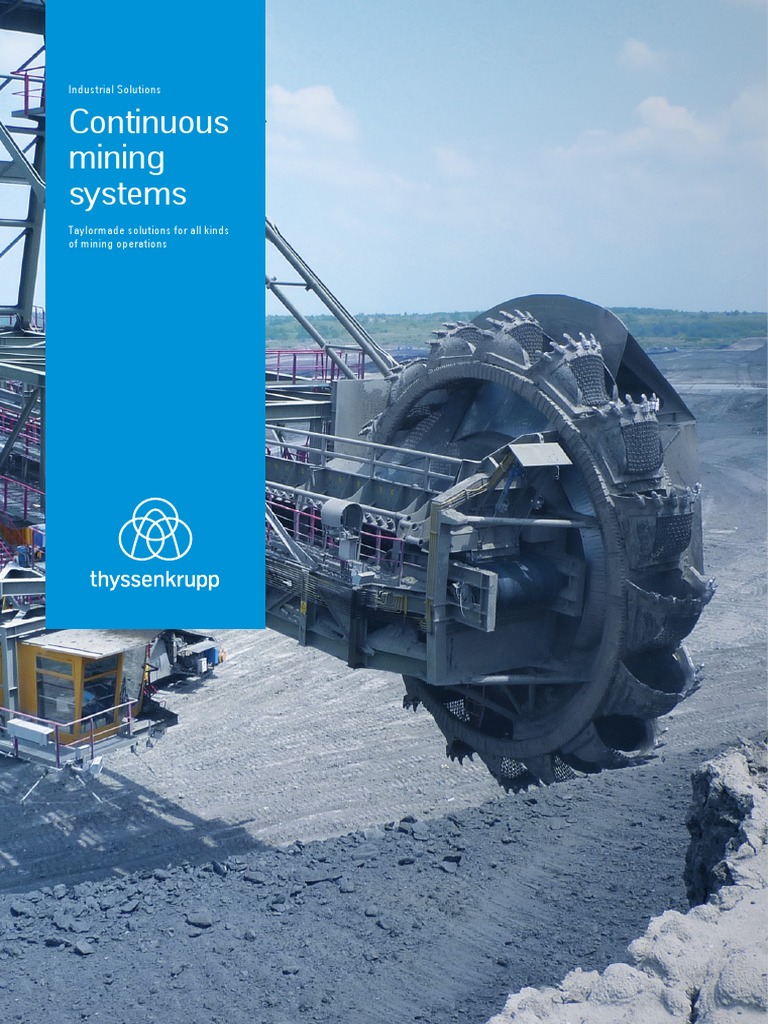 Continuous mining systems industrial solutions pdf mining