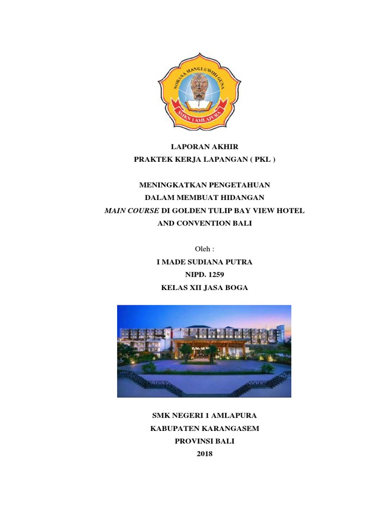 35+ Trend Terbaru Cara Membuat Laporan Pkl Tata Boga