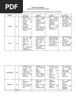 Rubric Infographics Disaster