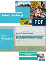 Ketahanan Pangan Industri Dan Energi