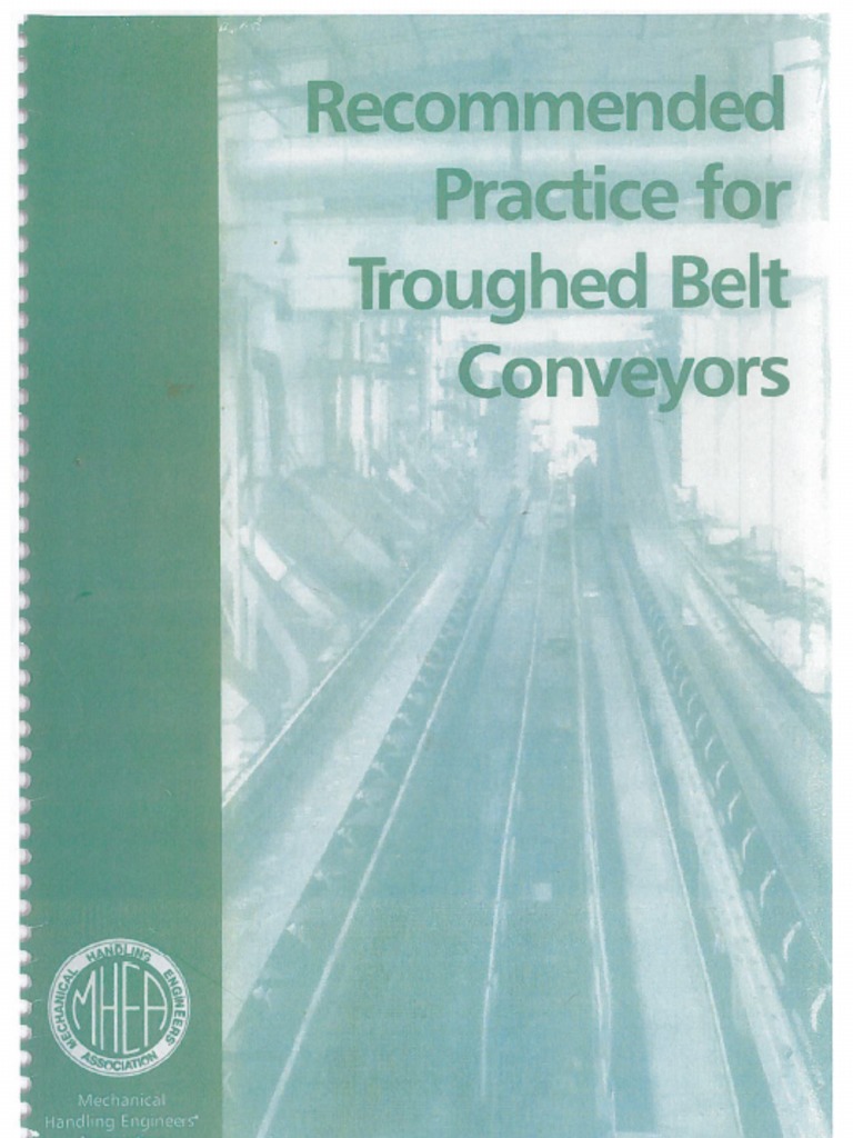 Practice For Troughed Belt Conveyor PDF