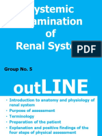 Renal System Examination