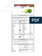 Ficha Tecnica de Alimentos