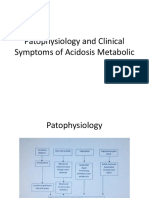 Patophysiology and Clinical Symptoms of Acidosis Metabolic