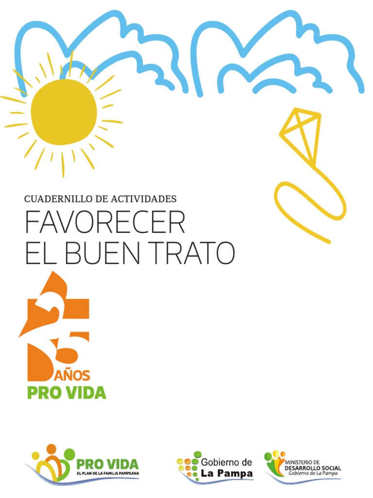 Cuadernillo de Actividades Favorecer El Buen Trato | PDF | Invalidez ...