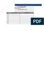 Sample Project Daily Report Template