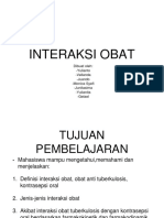 Interaksi OBAT TB dan KB