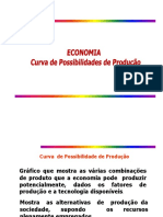 Economia - Curva de Possiblidades de Produção