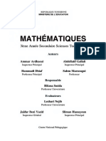 Programme Maths Tunisien