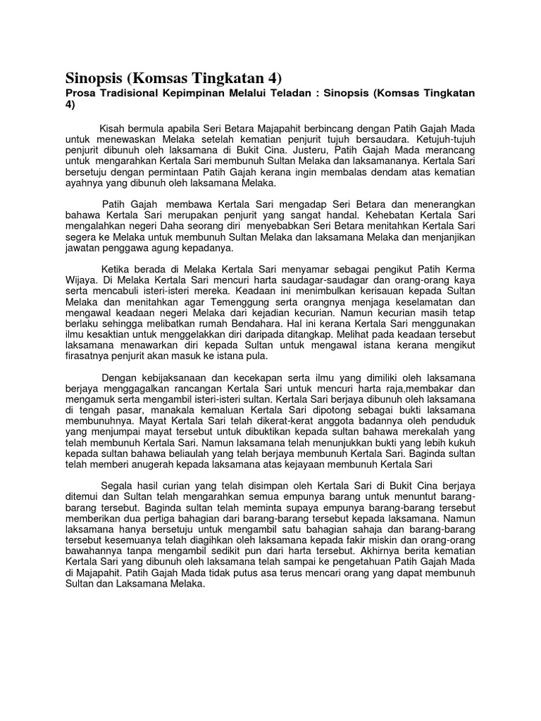 Kepimpinan Melalui Teladan Pdf