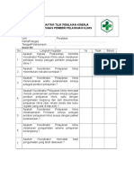 Daftar Tilik 8.7.2.2penilaian Kinerja Petugas Pemberi Pelayanan Klinis