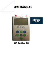 User Manual: RF Sniffer 3G