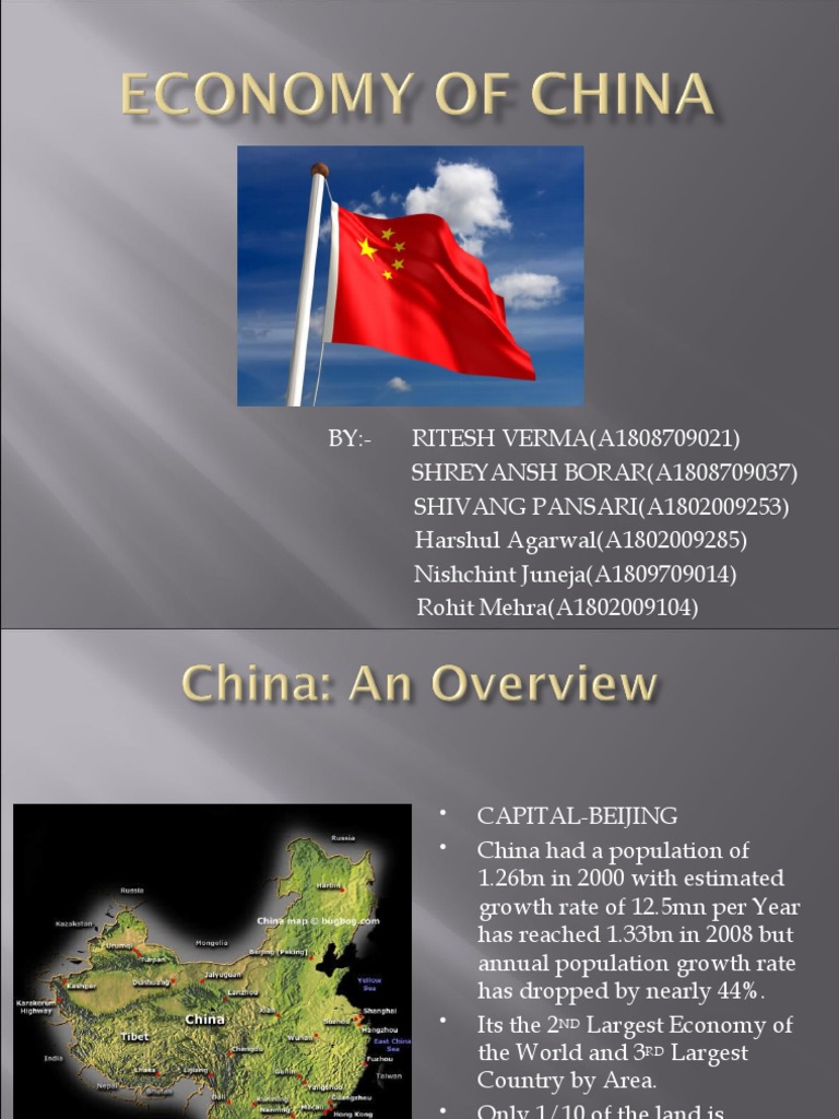 Economy of China | PDF | China | World Politics