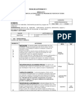 Ficha de Actividad v Modulo