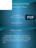 Geological Mapping " Topographic Map ": Presented By: Team of Mining Geology