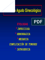 Abdomen agudo ginecológico