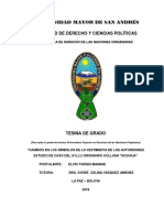 Los símbolos de la vestimenta de las autoridades originarias del Ayllu Kollana Tacagua