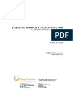 Liderazgo Personal y Trabajo en Equipo - Una Aproximación